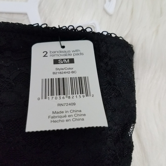 Rene rofe set of 2 bandeau lace bra - Picture 6 of 11